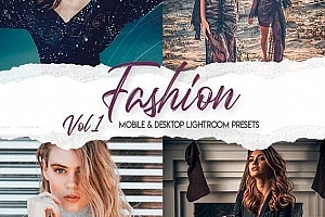 预设-高端时尚杂志人像LR/PS预设+手机LR预设 Fashion Lightroom Presets Vol. 1-15-小新卖蜡笔